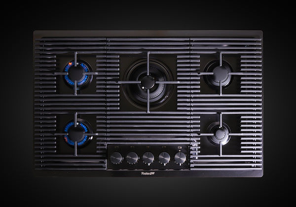 Kochfeld Milanello Gun Metal 5F