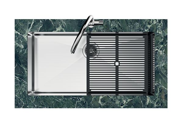 Spülbecken Quadra R12 Brandy Fumè