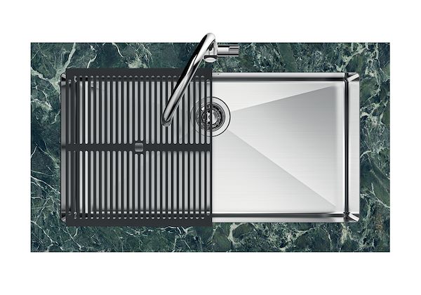 Spülbecken Quadra R12 Brandy Fumè