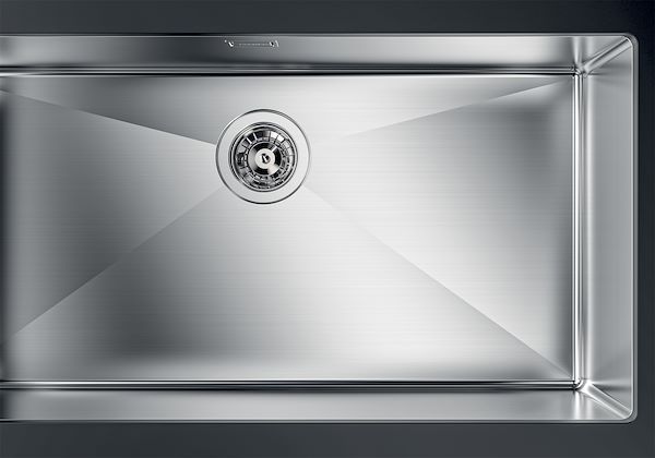 Spülbecken Quadra R12 Brandy Fumè