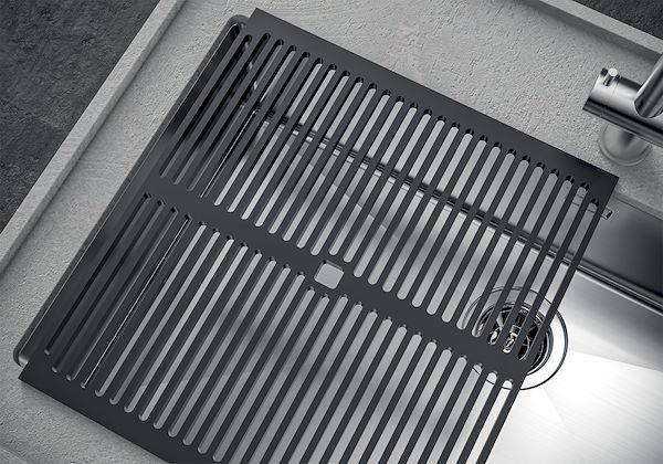 Spülbecken Quadra R12 Brandy Fumè