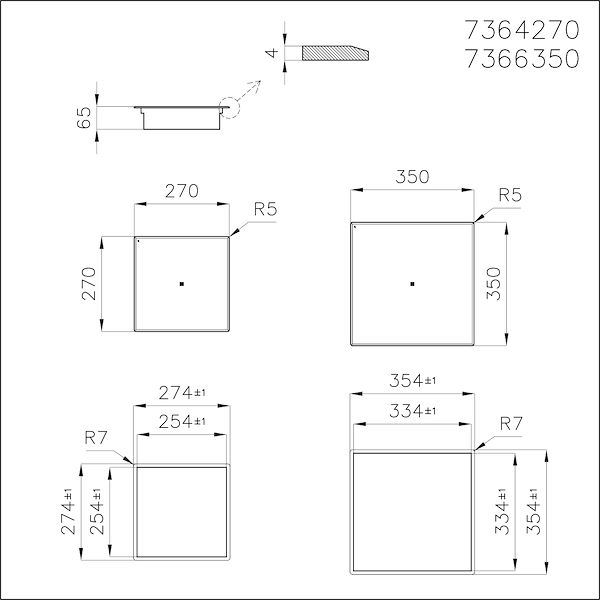 Kochfeld Modular Quadra