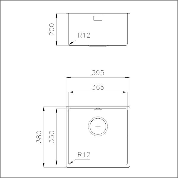 Spülbecken Serie 35