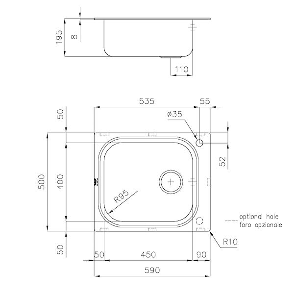 Spülbecken Big Bowl