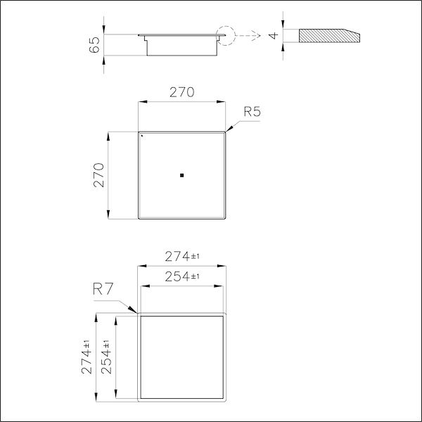 Kochfeld - Kochplatte Modular Induction Quadra
