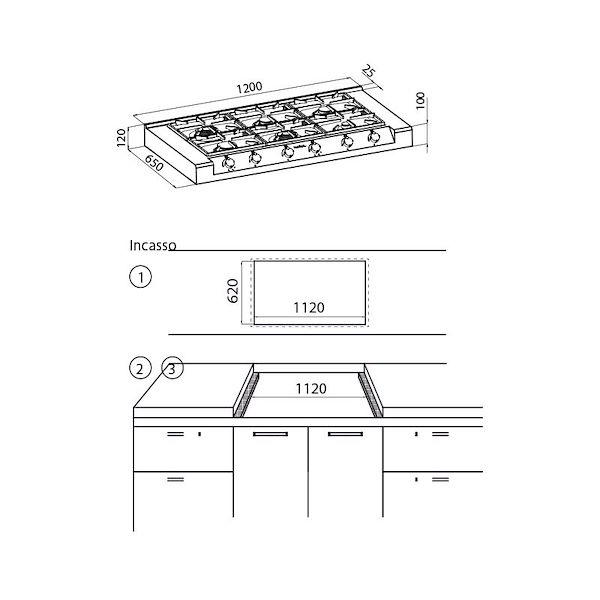 Aufsatzgeräte Foster Milano