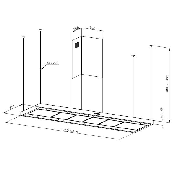 Dunstabzugshaube S4001 Special - Insel