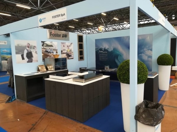 Foster auf der SEATEC in Carrara