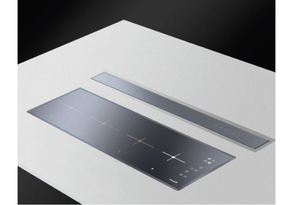 Dunstabzugshaube Ghost 90 Aufliegend I Flächenbündig
