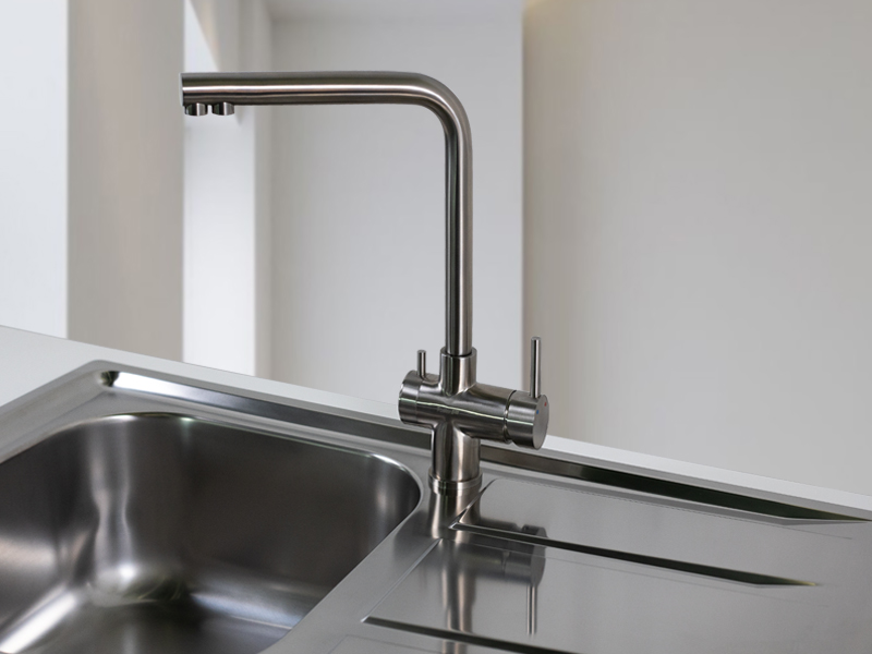 Sink and mixer tap