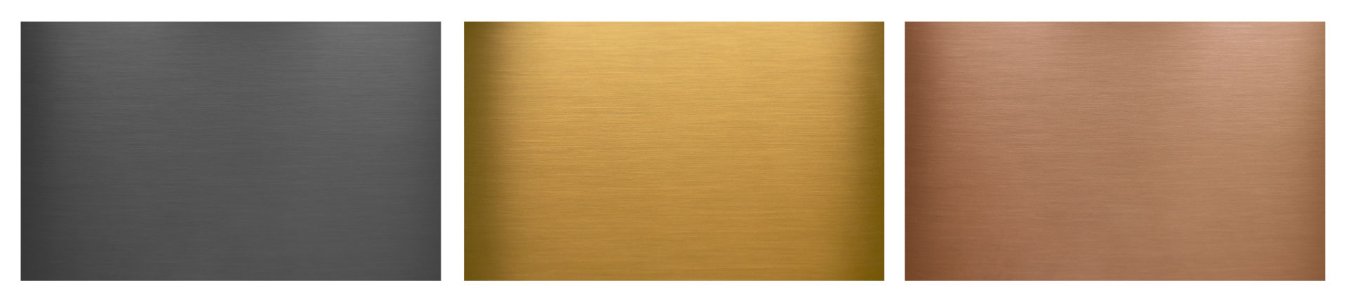 Das satinierte Finish